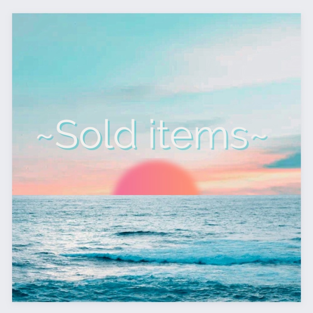 Sold items